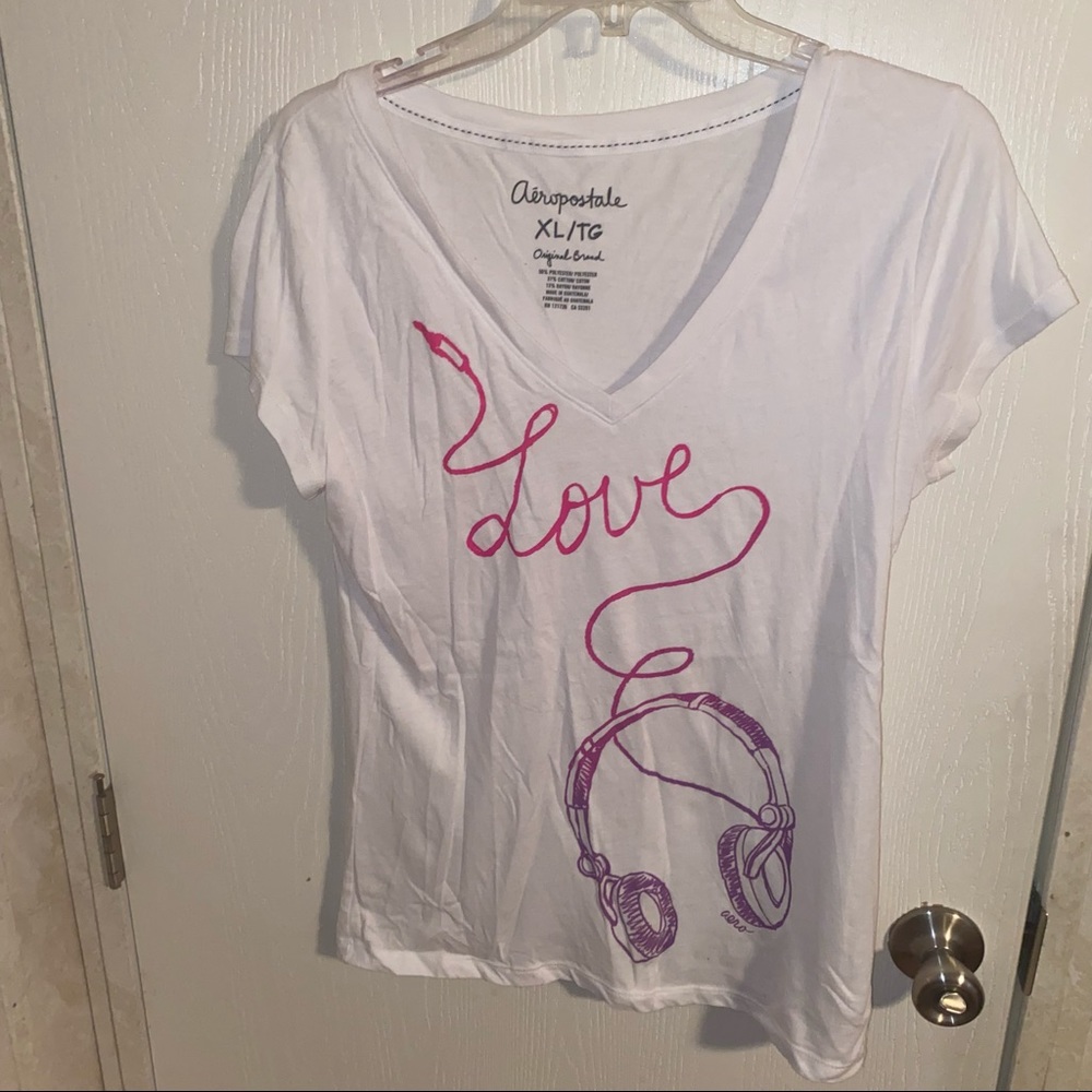 Aeropostale Love Music Shirt